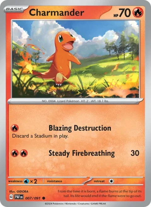 Charmander Cosmos Holo