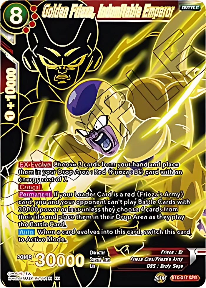 Golden Frieza, Indomitable Emperor [SPR] #BT6-017_SPR