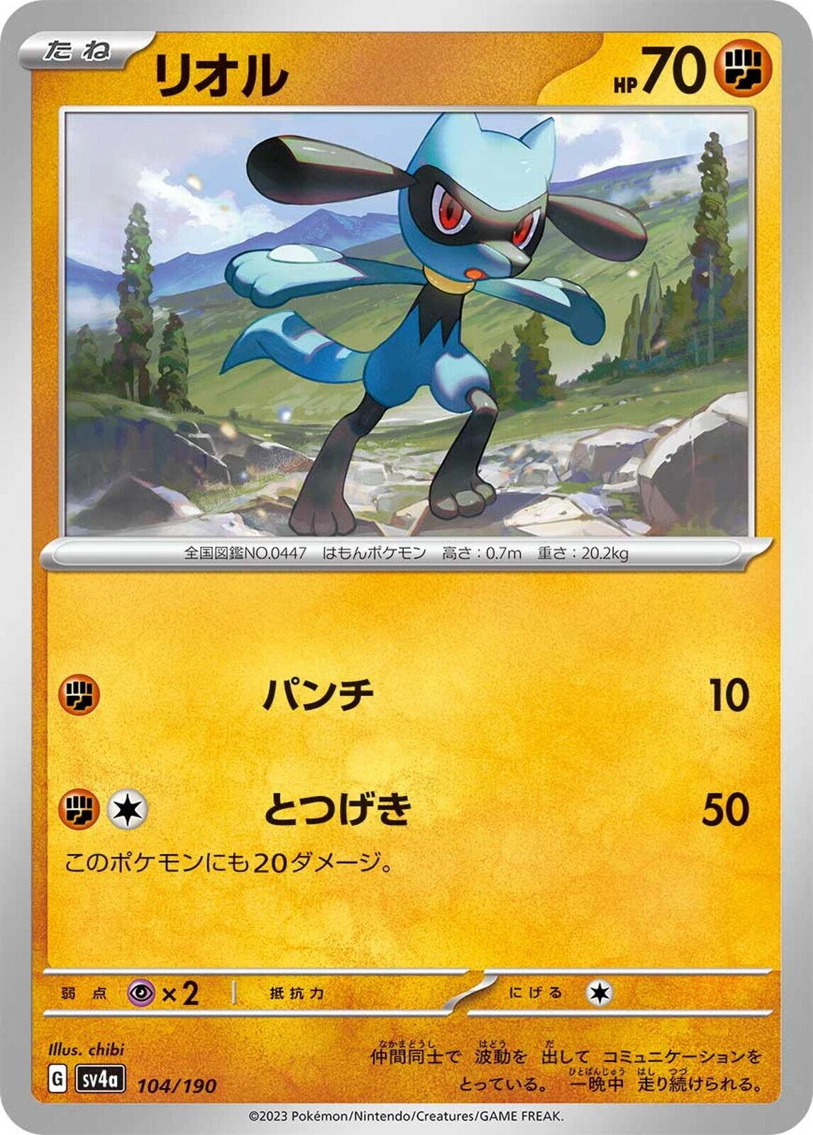 Riolu #104