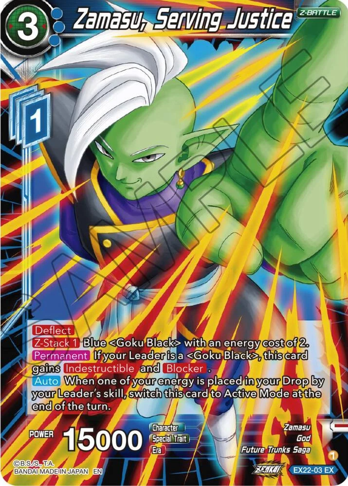 Zamasu, Serving Justice #EX22-03