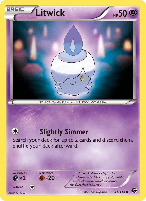 Litwick Reverse Holo #48
