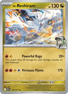 N's Reshiram Energy
