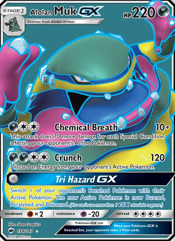 Alolan Muk Gx #138