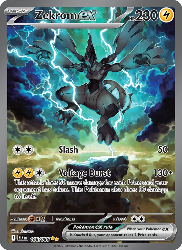 Zekrom Ex #166