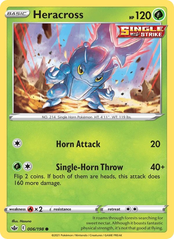 Heracross Reverse Holo #6