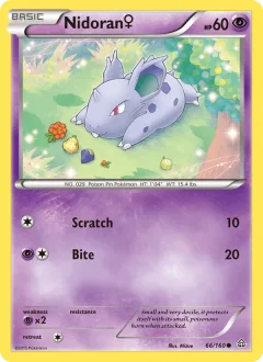 Nidoran Reverse Holo