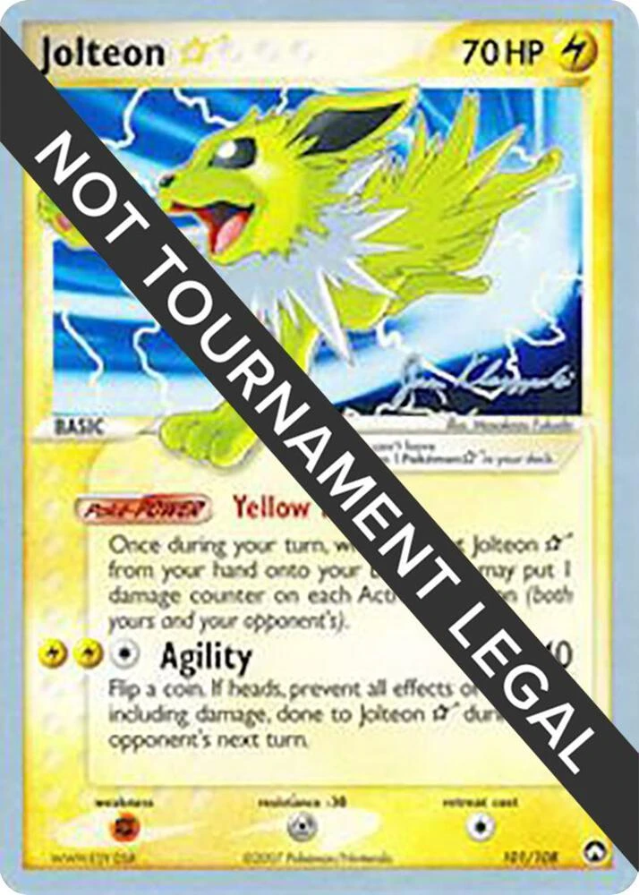 Jolteon Gold Star #101