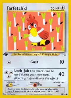 Farfetch'd 1st Edition
