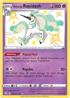 Galarian Rapidash Sv048