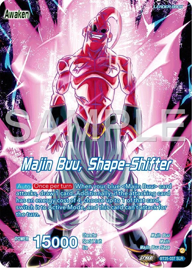 Majin Buu // Majin Buu, Shape-Shifter [SLR] #BT25-037