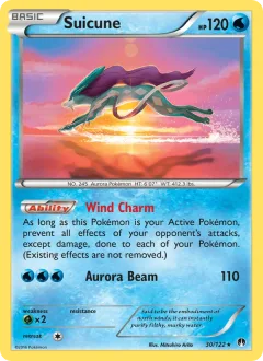 Suicune Reverse Holo