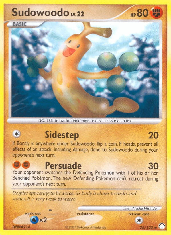 Sudowoodo #35