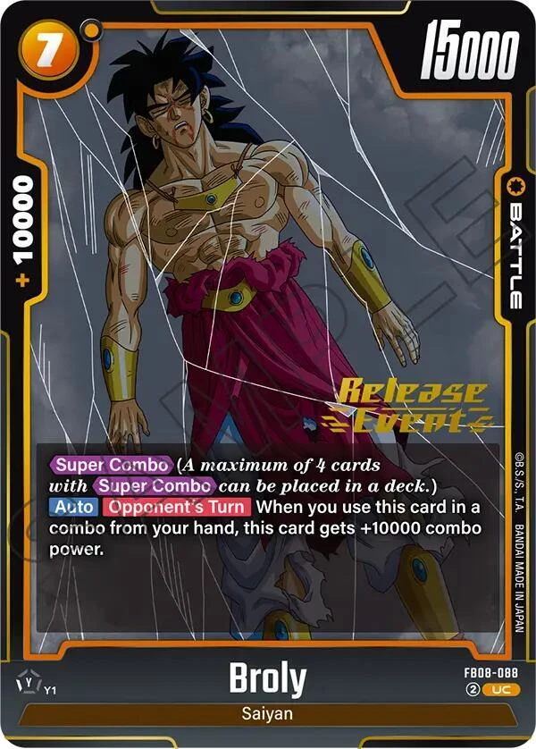 Broly [Release Event] #FB08-088