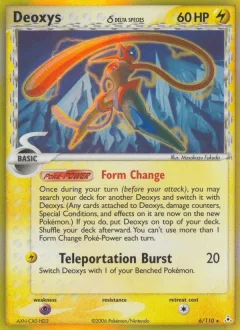 Deoxys Speed Reverse Holo