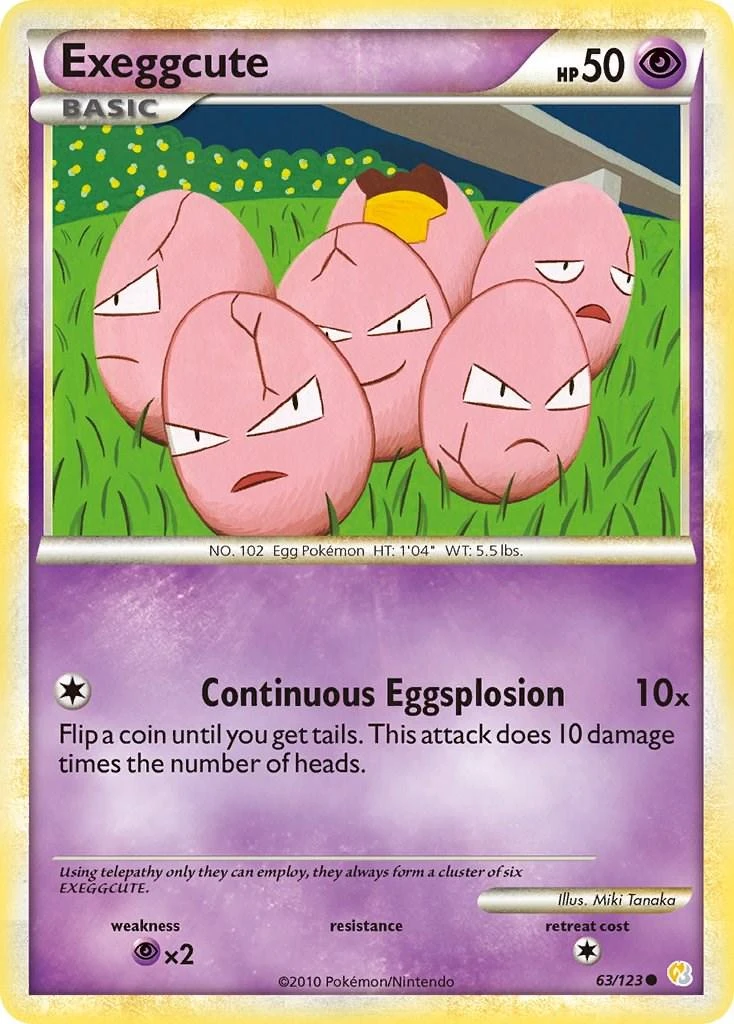 Exeggcute #63