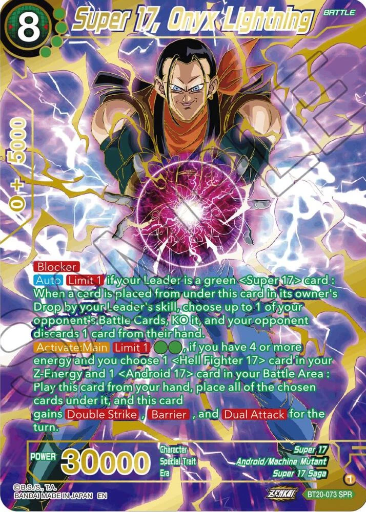 Super 17, Onyx Lightning [SPR] #BT20-073