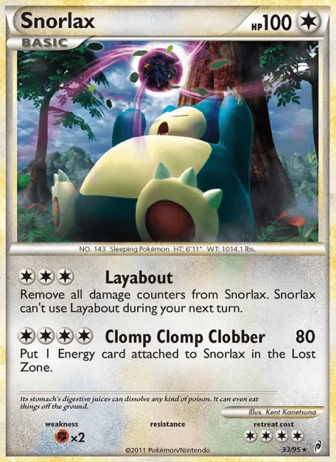 Snorlax Prerelease