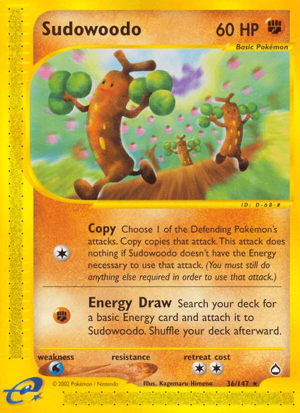 Sudowoodo #36