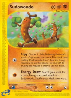 Sudowoodo Reverse Holo