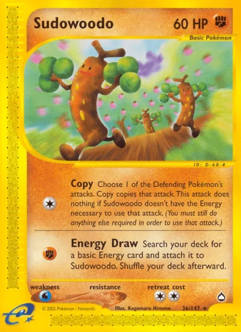 Sudowoodo Reverse Holo