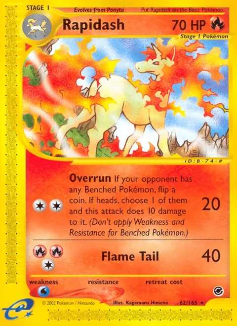Rapidash Reverse Holo