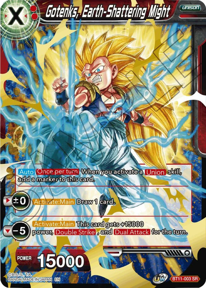 Gotenks, Earth-Shattering Might #BT11-003