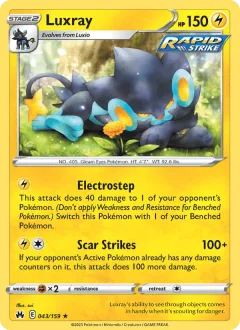 Luxray Reverse Holo