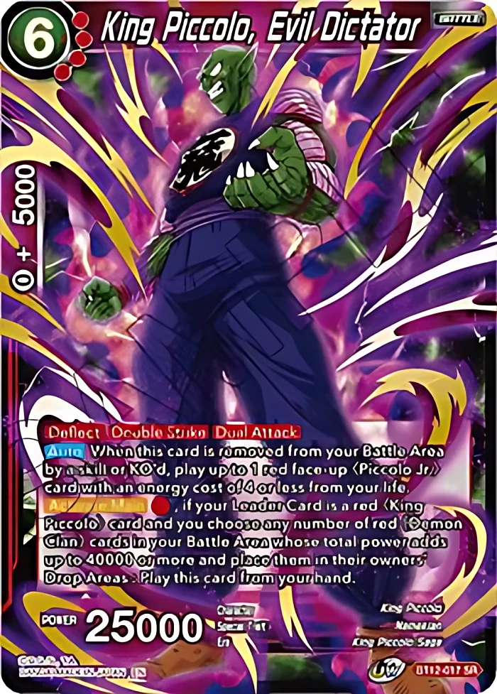 King Piccolo, Evil Dictator #BT12-017