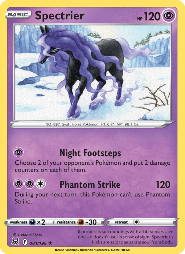 Spectrier Reverse Holo #81