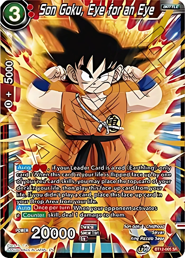 Son Goku, Eye for an Eye #BT12-005