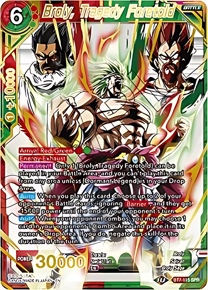 Broly, Tragedy Foretold [SPR] #BT7-115