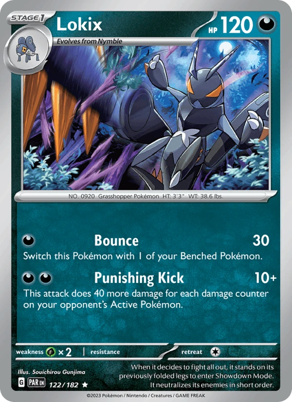 Lokix Cosmos Holo #122