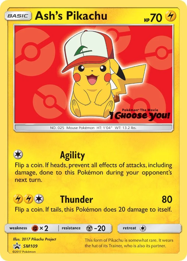 Ash's Pikachu Sm109