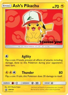 Ash's Pikachu Sm109