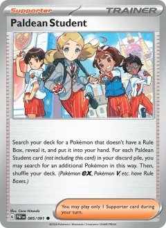 Paldean Student Reverse Holo