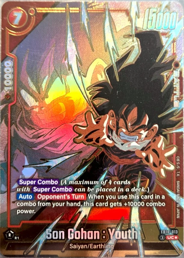 Son Gohan : Youth [Alternate Art] #FB10-013