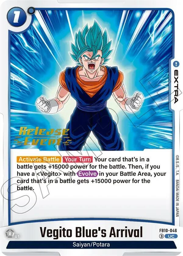 Vegito Blue's Arrival [Release Event] #FB10-046