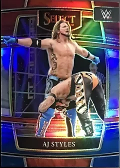 AJ Styles [Red & Blue Prizm]