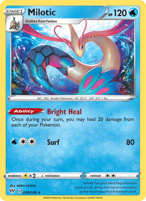 Milotic Holo #39