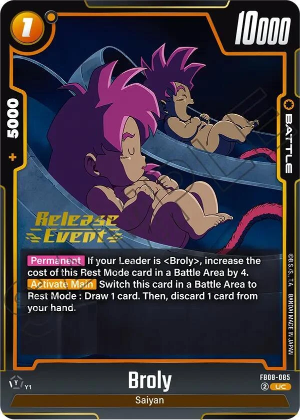 Broly [Release Event] #FB08-085