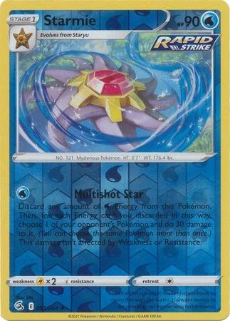 Starmie Reverse Holo #53