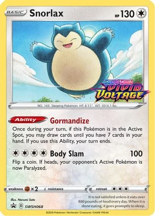 Snorlax #SWSH068