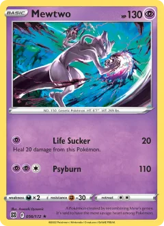 Mewtwo Cosmos Holo