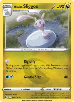 Hisuian Sliggoo Reverse Holo