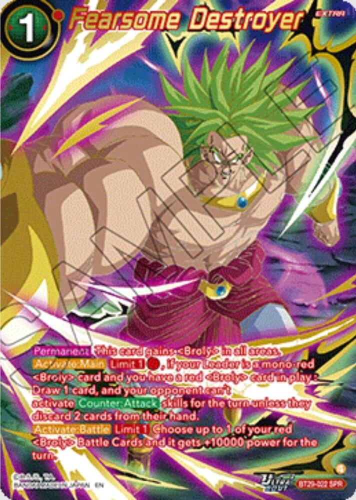 Fearsome Destroyer [SPR] #BT29-022