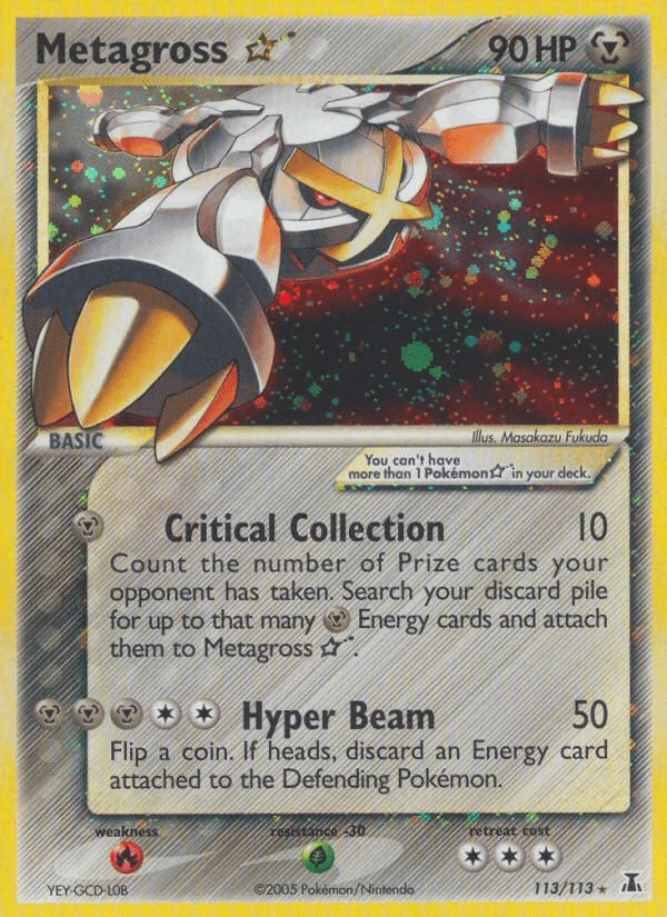 Metagross Gold Star #113