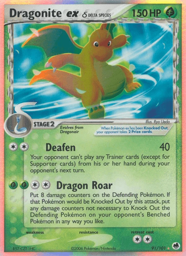 Dragonite Ex #91