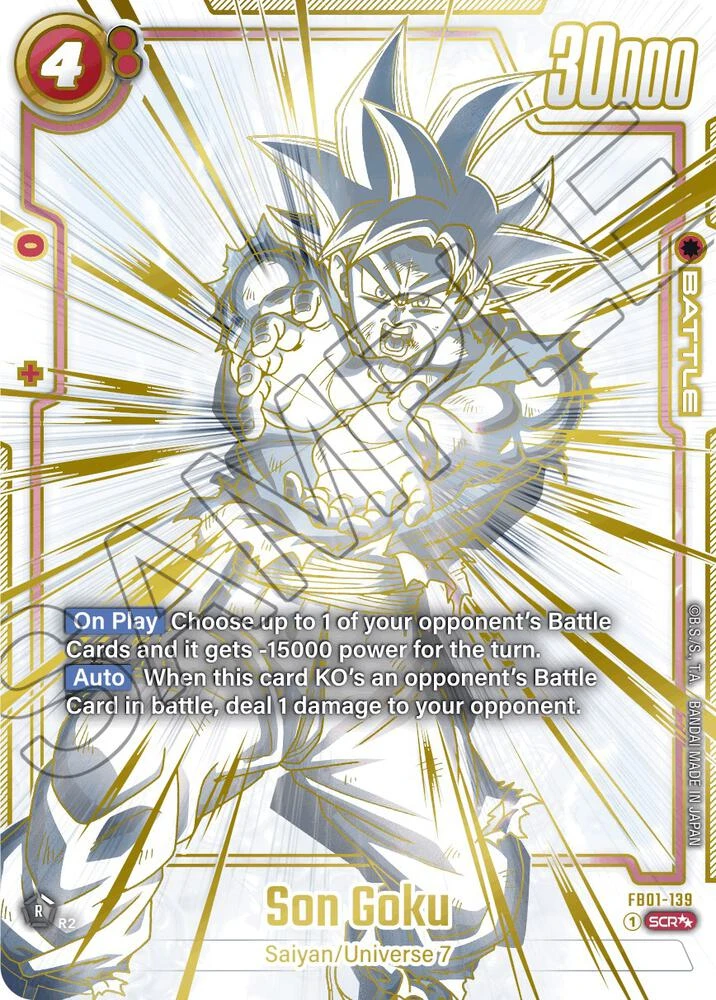 Son Goku [Super Alternate Art] #FB01-139