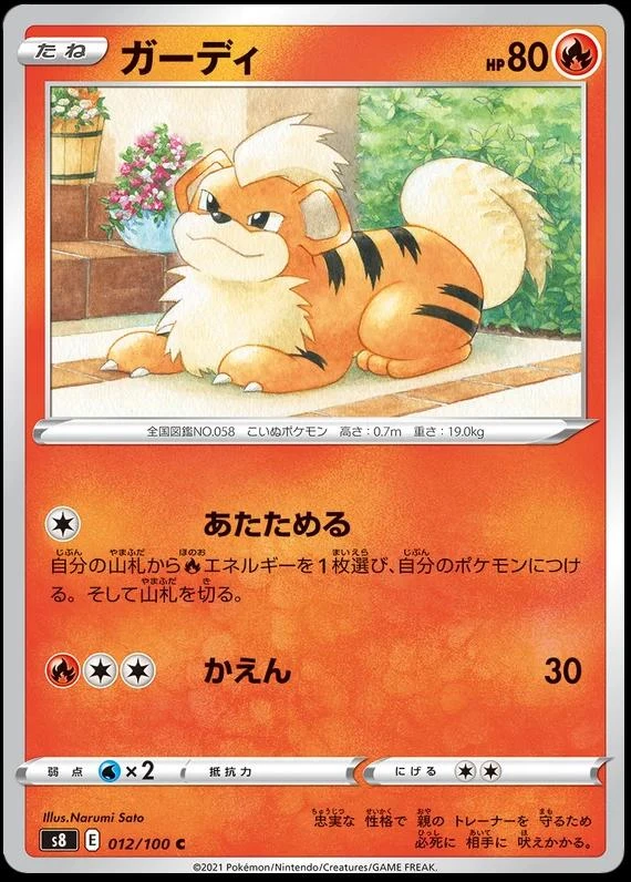 Growlithe #12