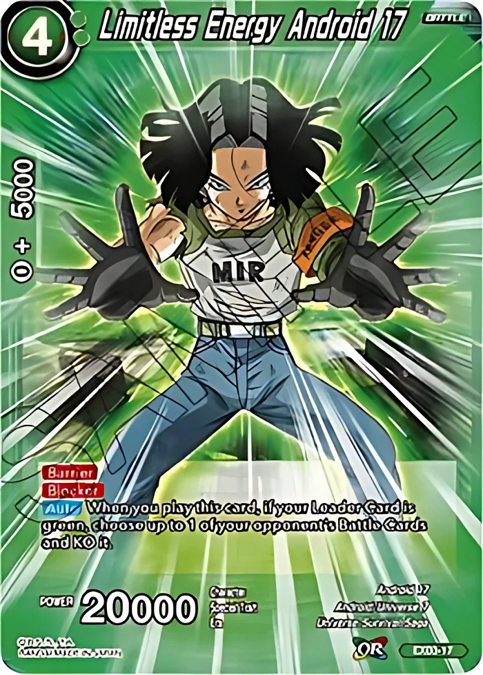 Limitless Energy Android 17 #EX03-17
